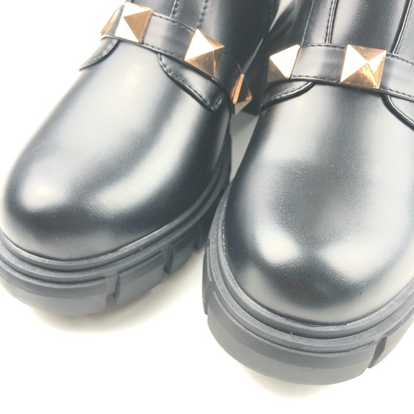 Cape Robbin | Yuri Lug Sole Moto Boots - Picture 11 of 13